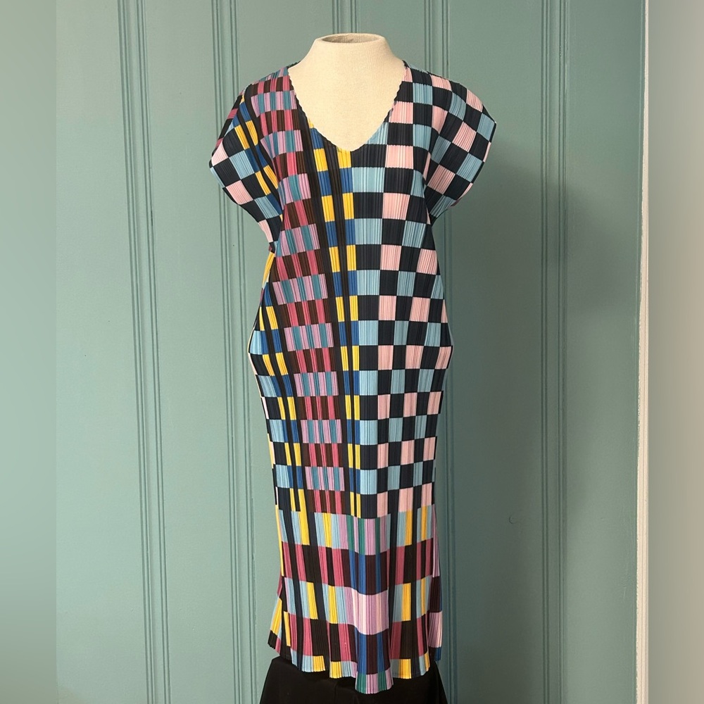 gorman Multicolor Geometric Midi Dress